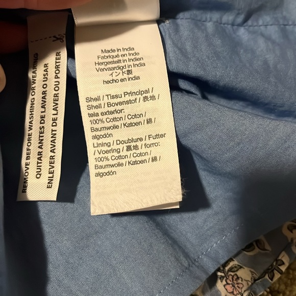 Crewcuts block print floral dress girls preppy 12 - Picture 9 of 10